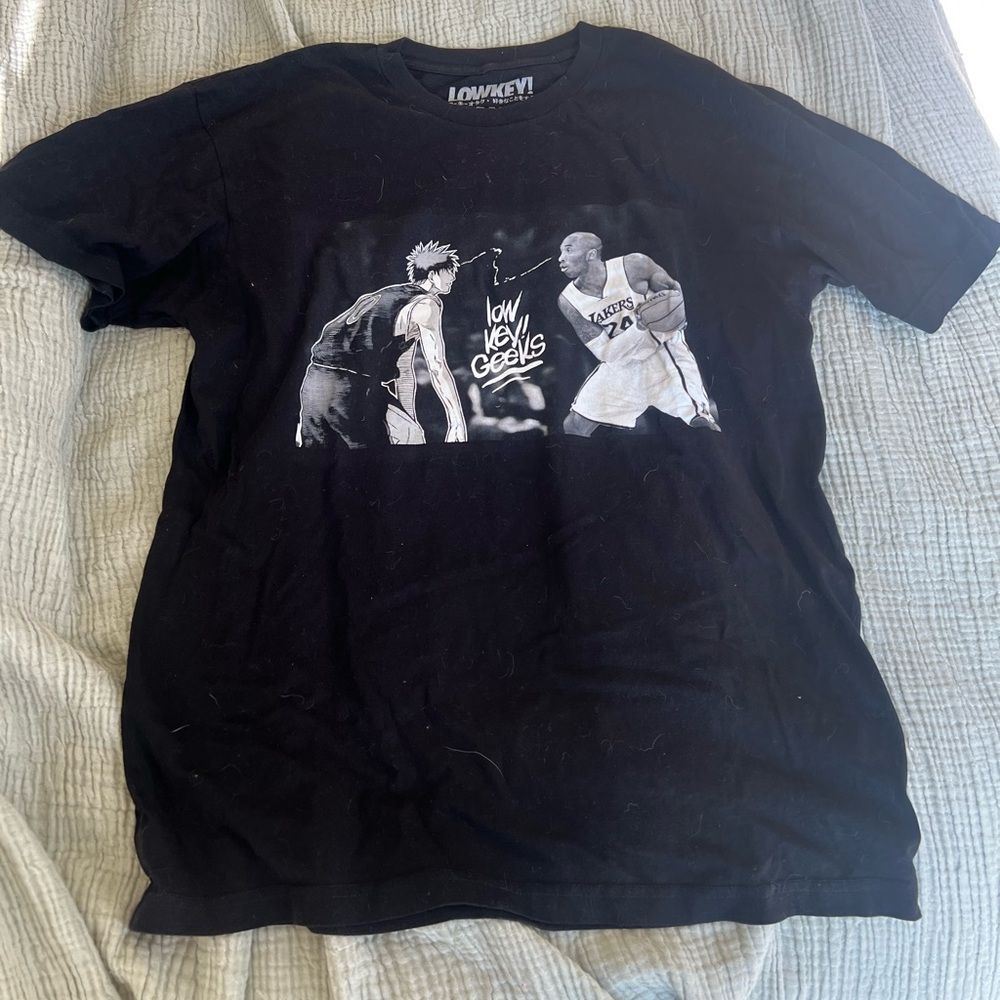 lowkey geeks Kobe vs Kagami anime t-shirt